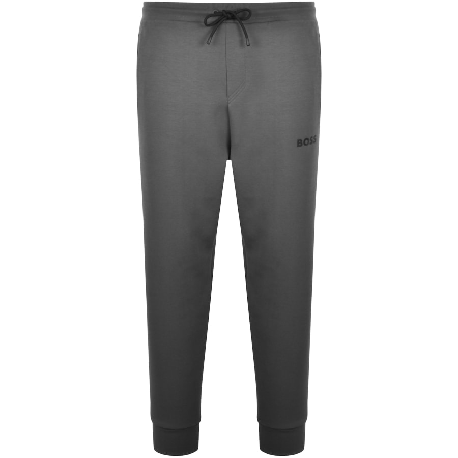 Grey hugo boss joggers shop